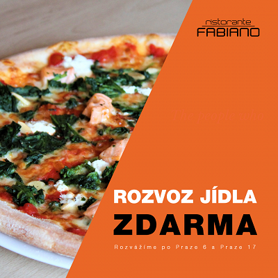 Rozvážíme z Ristorante Fabiano